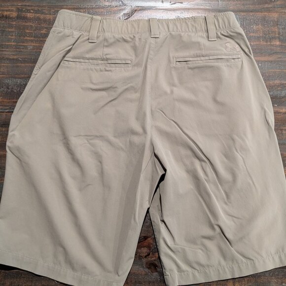 Under Armour Heat Gear Casual Shorts - Khaki - Size 34 - Picture 2 of 3